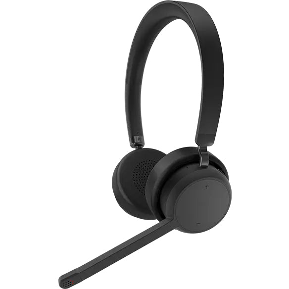 Lenovo 4XD1Q30302 Wireless Headset – Bluetooth, Binaural, Black