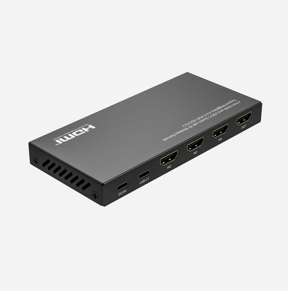 MicroConnect MC-USBCHDMISWITCH0401-8K AV Switch – 4x1 USB-C & HDMI 8K UHD Remote