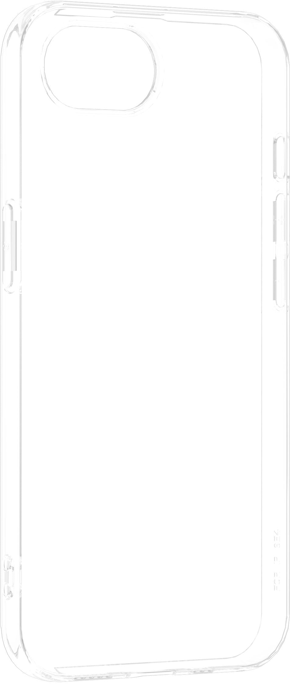 eSTUFF ES67100054-BULK INFINITE VIENNA TPU Smart Phone Case – Transparent, 100% Recycled