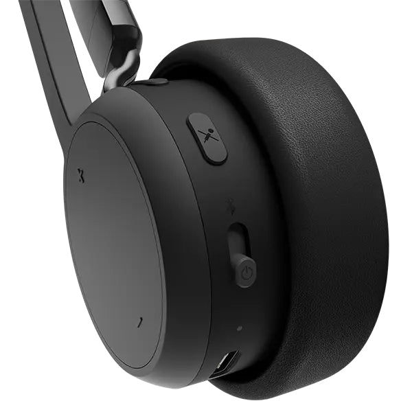 Lenovo 4XD1Q30302 Wireless Headset – Bluetooth, Binaural, Black