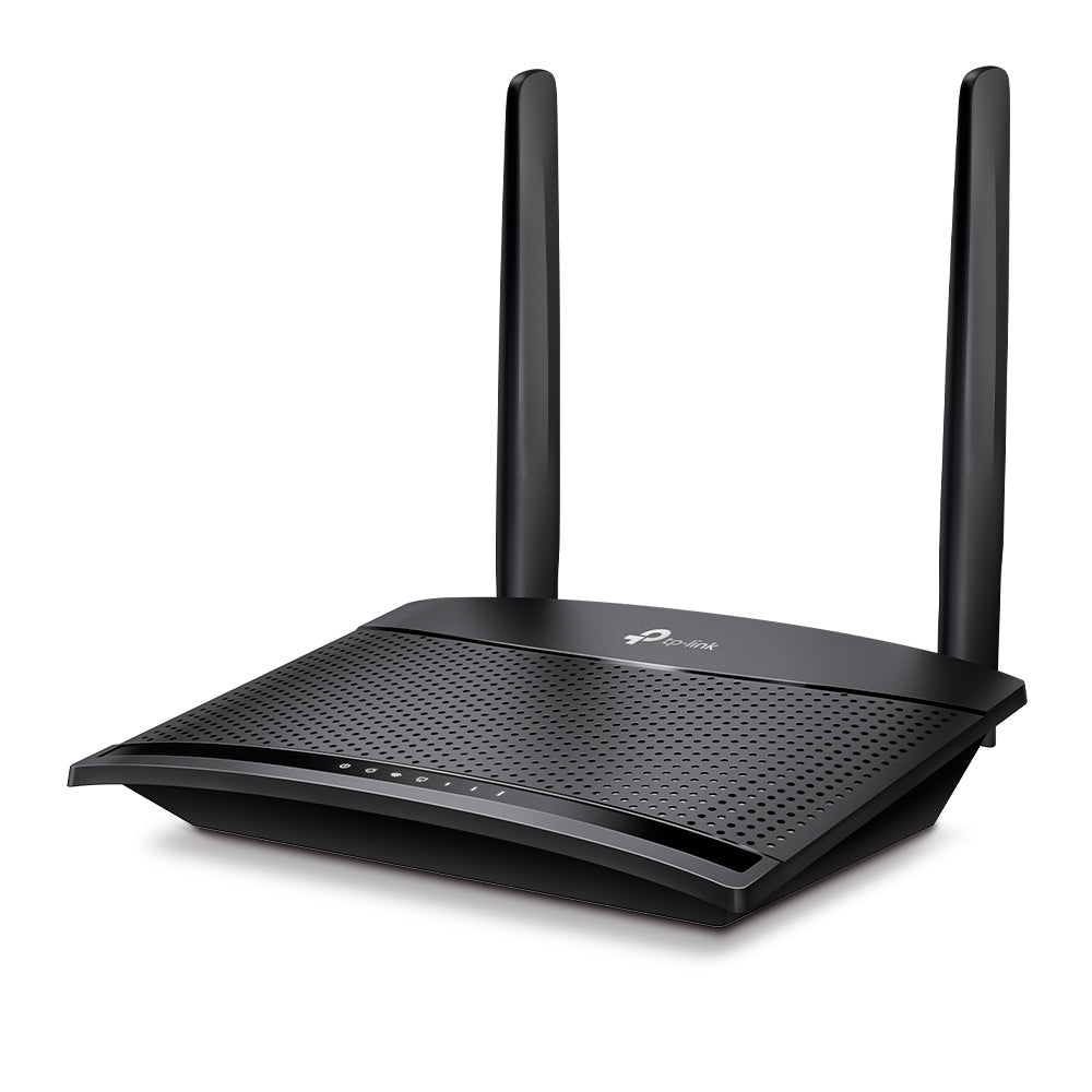TP-Link TL-MR100 Wireless Router – 4G LTE, 300Mbps, Single-Band, Black