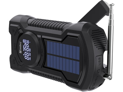 Sandberg 421-03 Survivor Radio All-in-1 5000 – Portable AM/FM, Bluetooth, 5000mAh