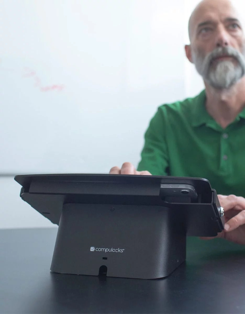 Compulocks 341B209IPDSB Tablet Security Enclosure – AV Capsule Black 10.9"