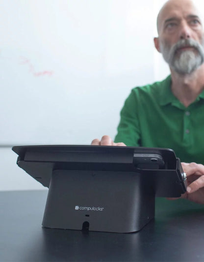 Compulocks 341B209IPDSB Tablet Security Enclosure – AV Capsule Black 10.9"