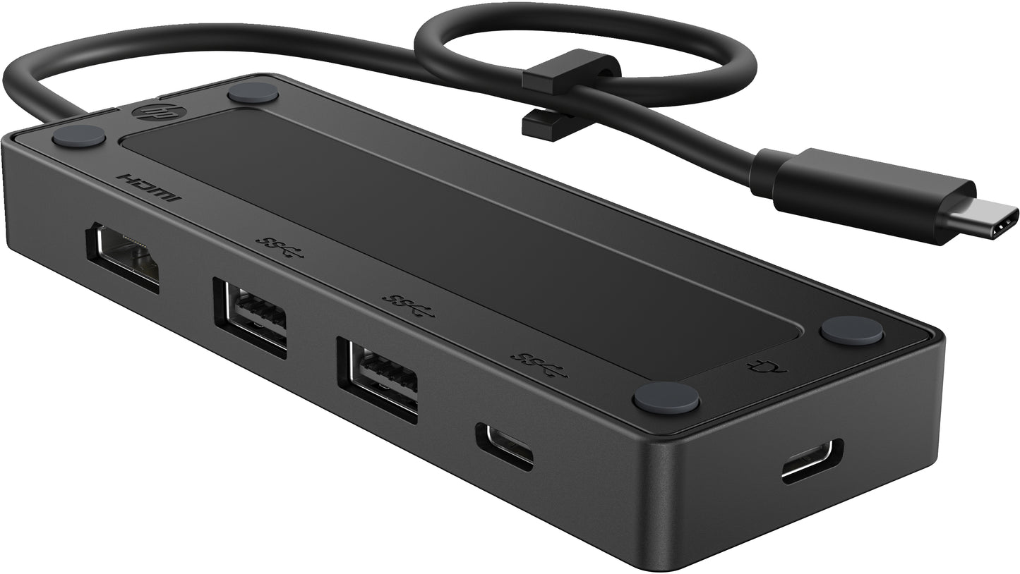 HP 86T46AA#ABB USB-C Travel Hub G3 – 5-Port 65W HDMI USB-A USB-C