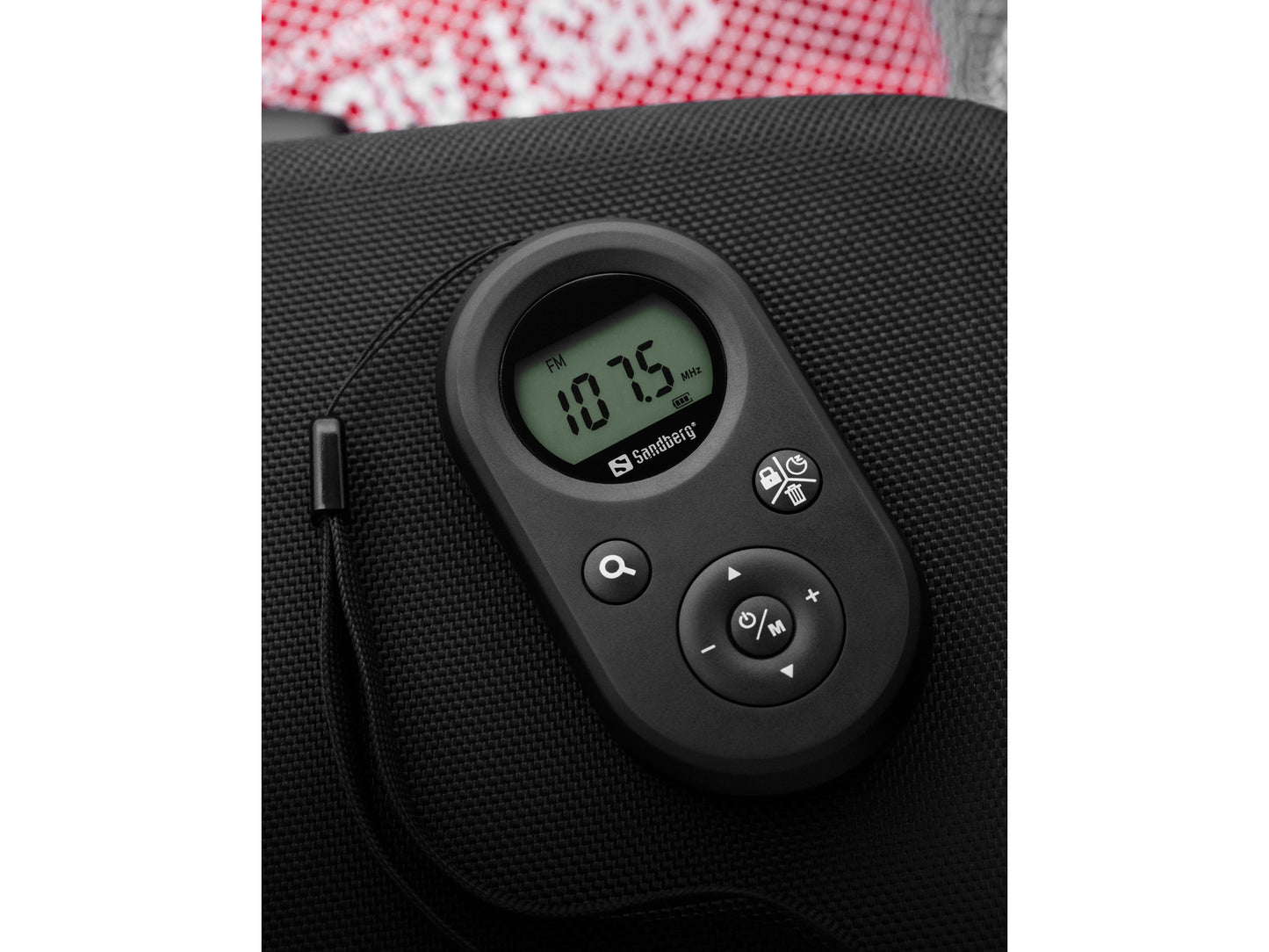 Sandberg 421-02 Pocket Radio FM/AM Portable Rechargeable – Black