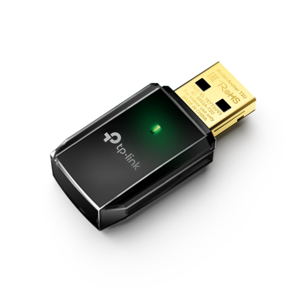 TP-Link ARCHER T2U USB WLAN Adapter – Dual-Band 600 Mbit/s Wi-Fi 5