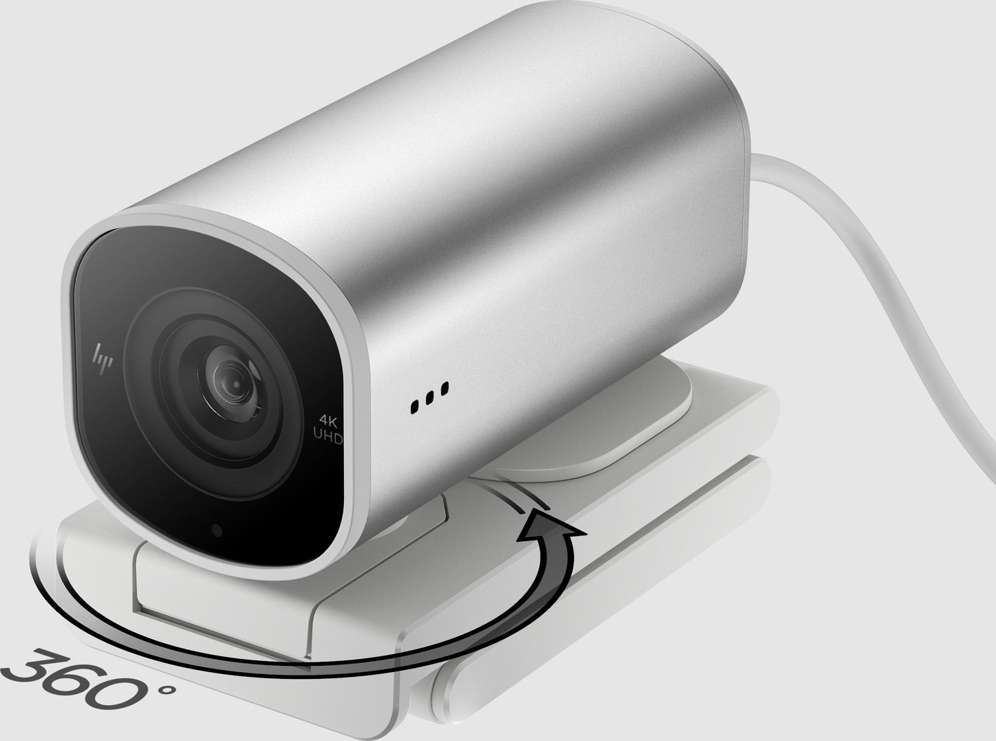 HP 695J6AA 960 4K Streaming Webcam – USB, HDR, Built-In Microphone