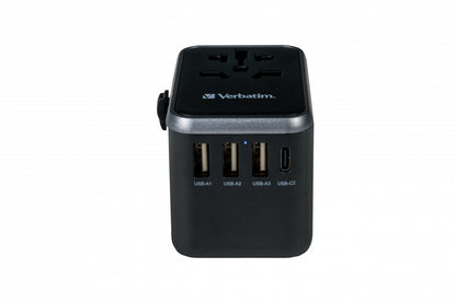 Verbatim 49546 Universal Travel Adapter – 61W 5-Port USB Charger