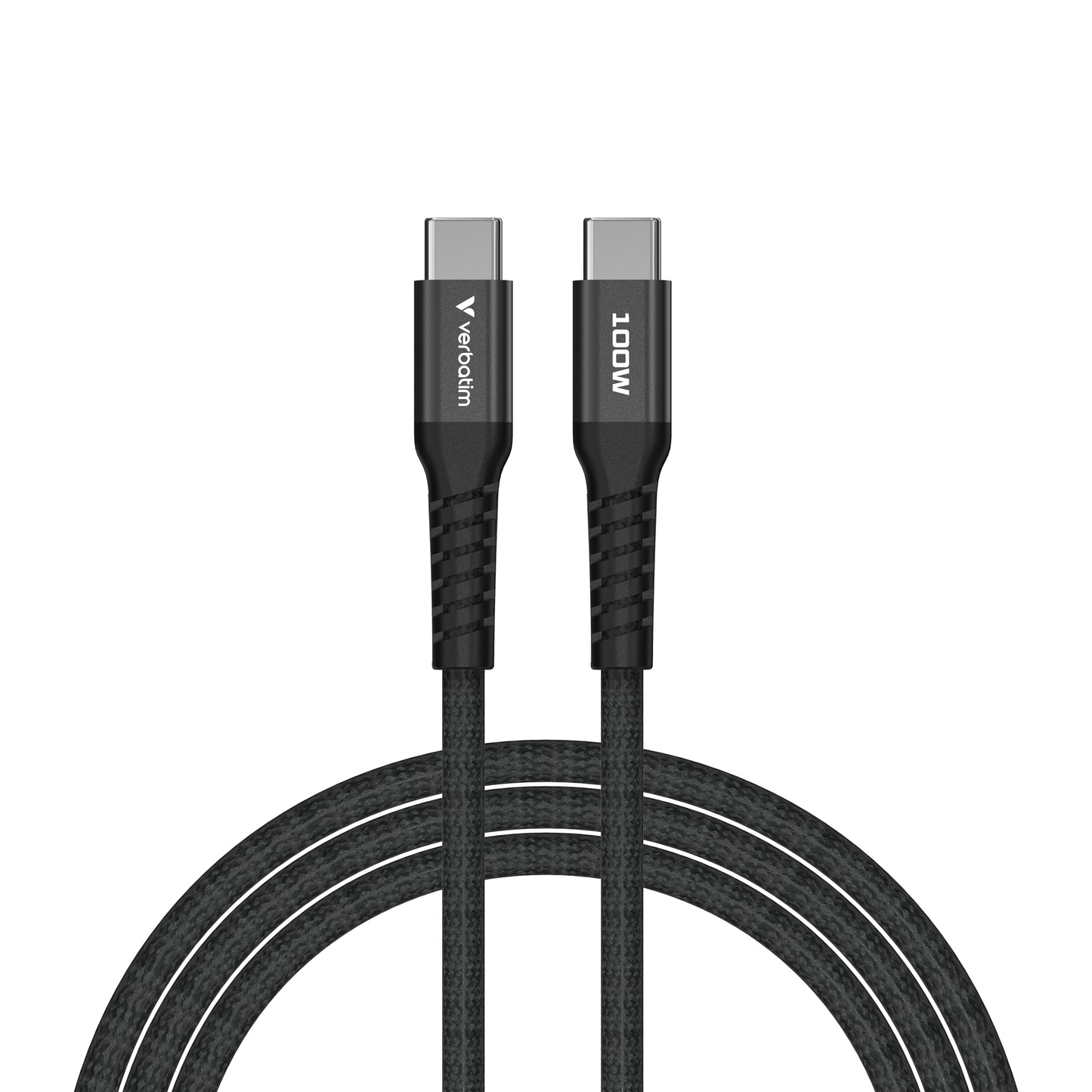 Verbatim 31863 USB-C to USB-C Magnetic Cable 100W 1.2m Black