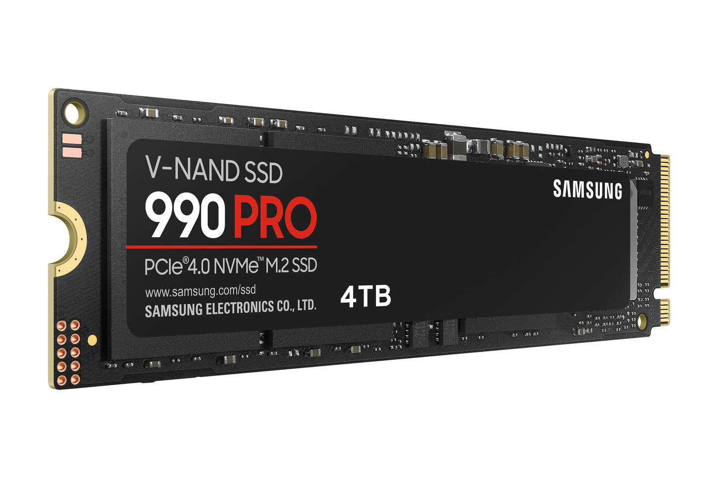 Samsung MZ-V9P4T0BW 990 PRO 4TB M.2 PCIe 4.0 NVMe SSD – V-NAND MLC