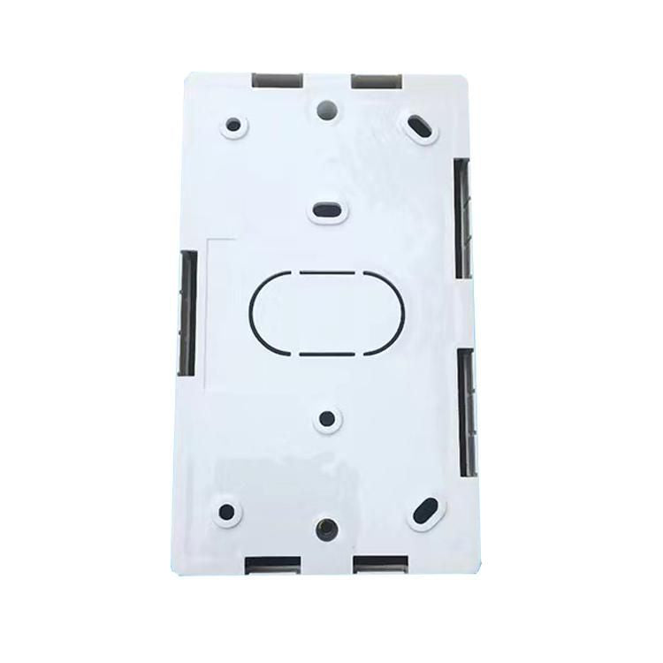 Lanview LVN126076UK Outlet Box – White Plastic IP20 145x86x32mm