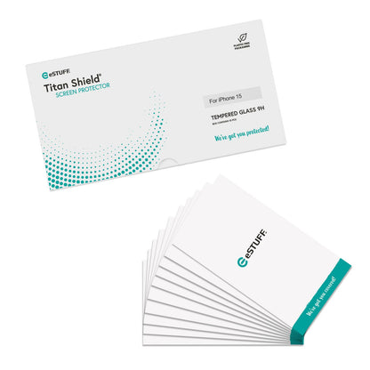 eSTUFF ES501401-10BULK Tempered Glass Screen Protector – 9H, 0.33mm, Full Cover