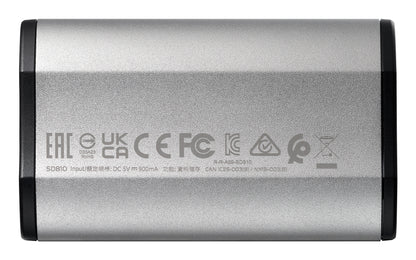 ADATA SD810-1000G-CSG 1TB External SSD – USB 3.2 Gen 2x2 Type-C, IP68, Aluminium