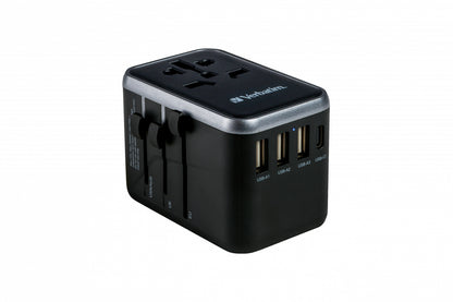 Verbatim 49546 Universal Travel Adapter – 61W 5-Port USB Charger
