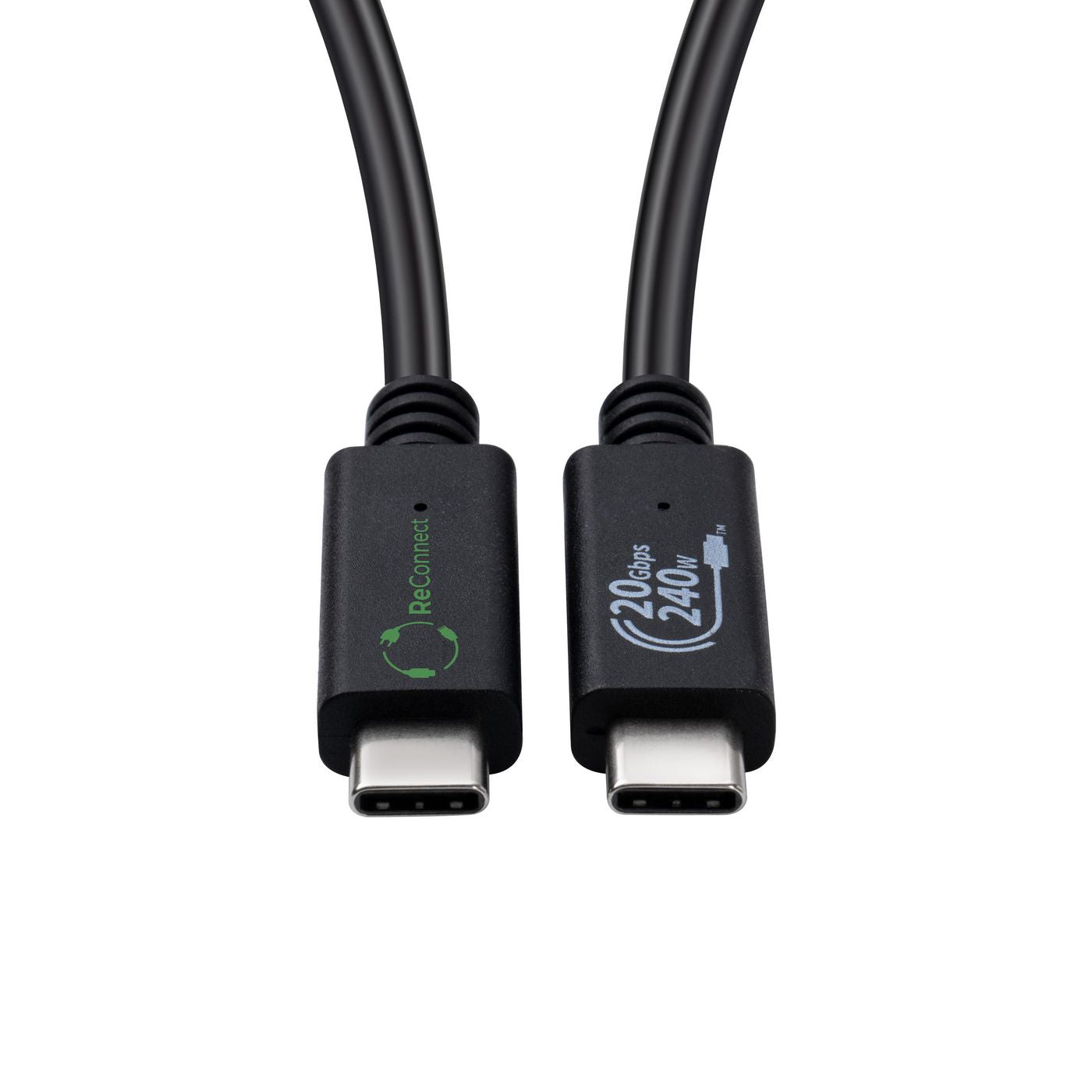 MicroConnect ECO-USB3.2CC0.5 USB Cable – USB 3.2 Gen 2x2 0.5m USB C Black