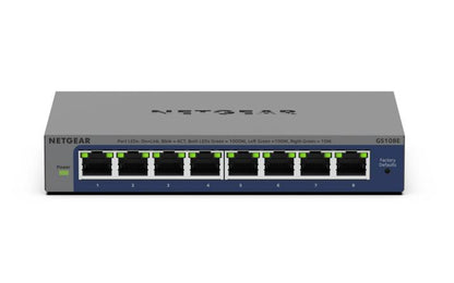 Netgear GS108E-400EUS 8-Port Gigabit Unmanaged Network Switch L2/L3