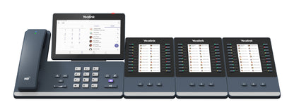 Yealink MP58-WH E2 TEAMS IP Phone – 7" Touch LCD, Android 13, Wi-Fi, Bluetooth