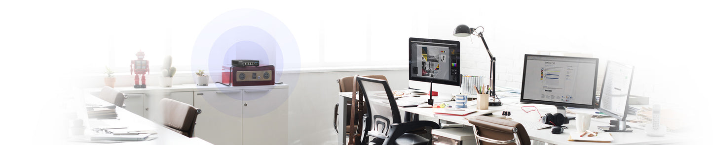 D-Link DMS-107/E 7-Port Multi-Gigabit Unmanaged Network Switch – Metal, Fanless