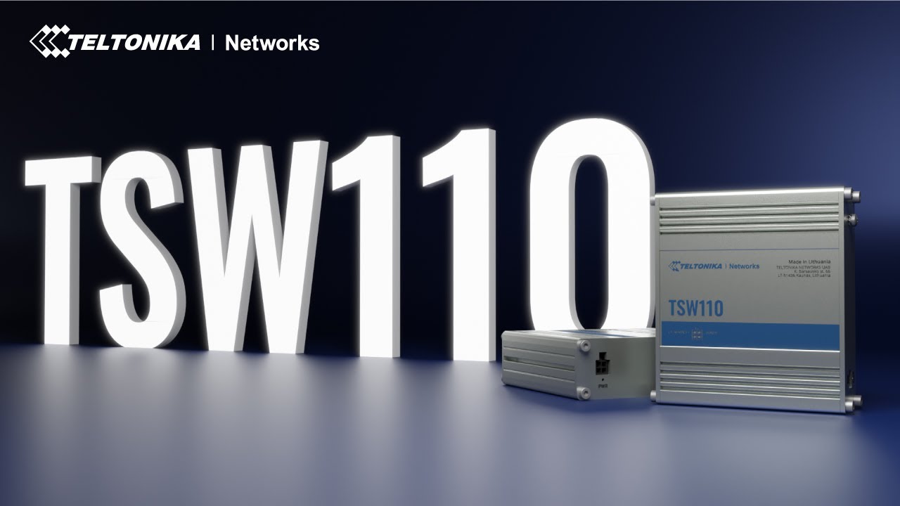 Teltonika Networks TSW110000000 Unmanaged 5-Port Gigabit Network Switch