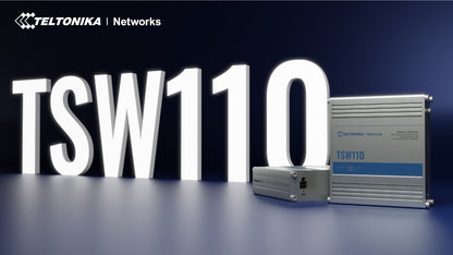 Teltonika Networks TSW110000000 Unmanaged 5-Port Gigabit Network Switch