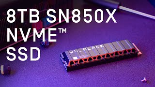 Western Digital WDS100T2X0E 1TB M.2 NVMe SSD – PCIe 4.0, 7300MB/s Read, 6300MB/s Write