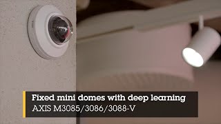 Axis 02375-001 M3088-V Indoor Mini Dome IP Camera 8MP IK08 DLPU