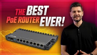 MikroTik RB5009UPR+S+IN Wired Router with PoE-In/Out, 2.5GbE, 10Gb SFP+