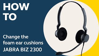 Jabra 2309-820-104 BIZ 2300 Duo NC Headset – Binaural Wired, Noise Cancelling