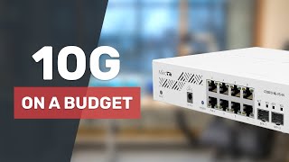 MikroTik CSS610-8G-2S+IN Network Switch – 8-Port Gigabit, 2 SFP+, PoE, IP20