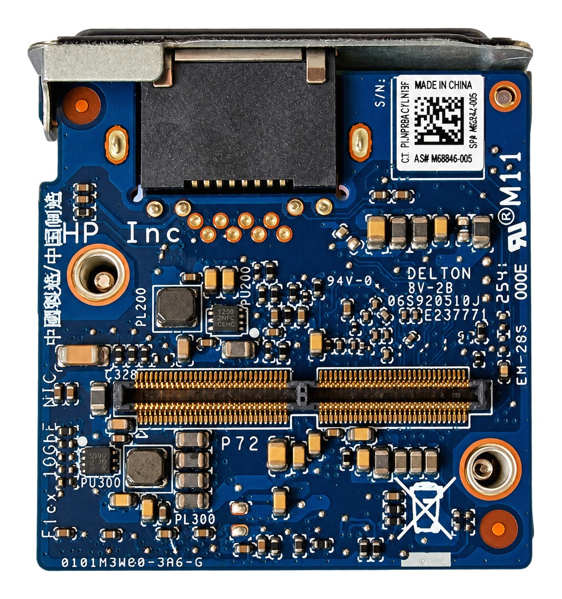 HP 56Q71AA 10GBase-T Flex IO Network Adapter – High-Speed Ethernet Card