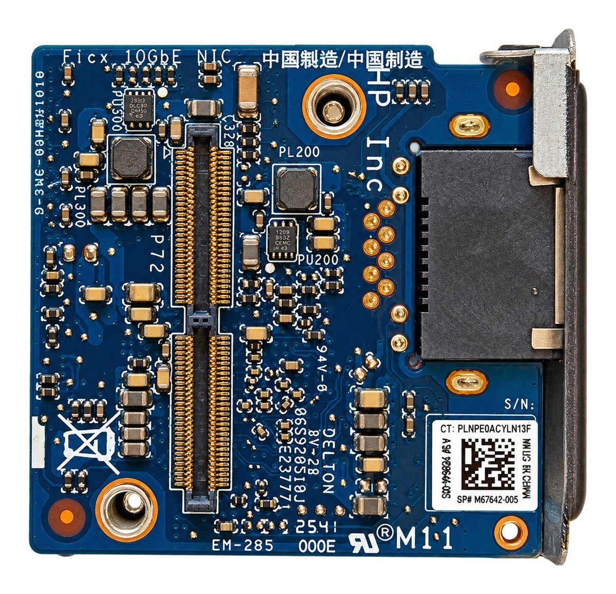 HP 56Q71AA 10GBase-T Flex IO Network Adapter – High-Speed Ethernet Card